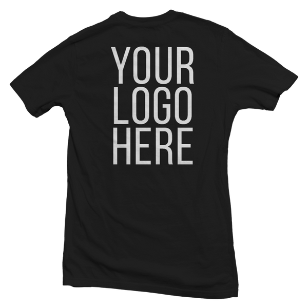 Custom Logo T-Shirt (Large Front or Back Print)