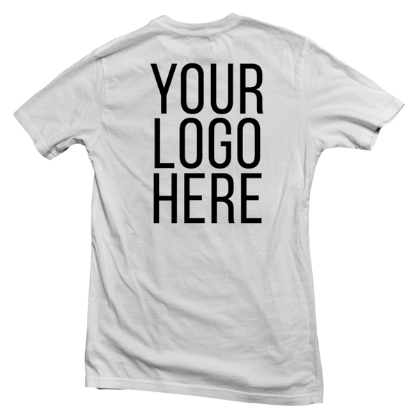 Custom Logo T-Shirt (Large Front or Back Print)