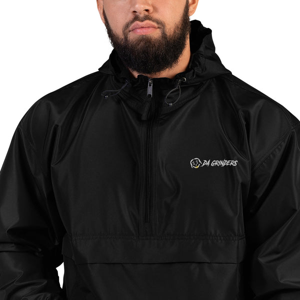 Embroidered Da Grinders X Champion Packable Jacket