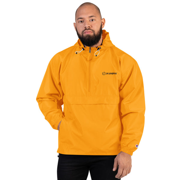 Embroidered Da Grinders X Champion Packable Jacket