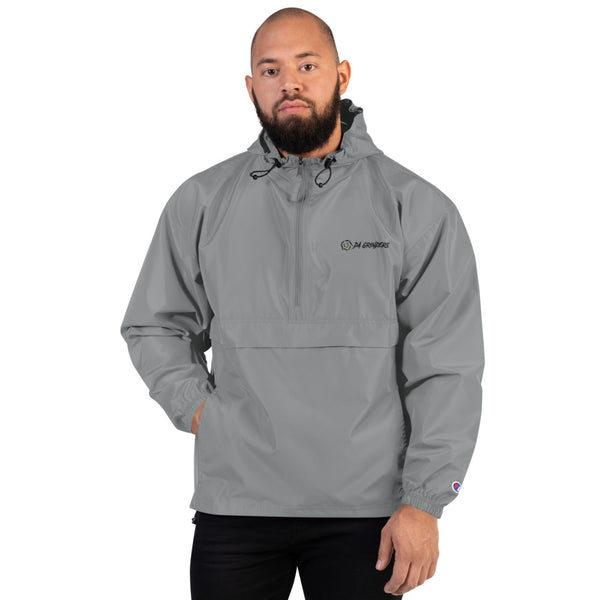 Embroidered Da Grinders X Champion Packable Jacket