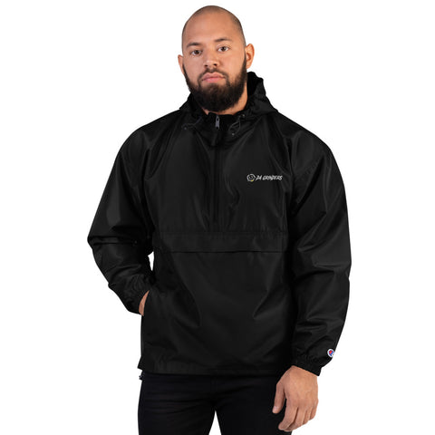 Embroidered Da Grinders X Champion Packable Jacket